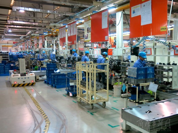 每一道工序都凝结了五十铃人的辛勤汗水