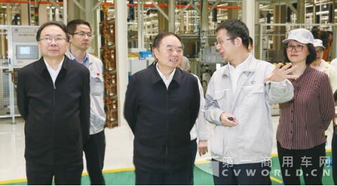 中国工程院院长4月20日来锡柴调研时勉励：“锡柴要发挥职能制造示范引领作用。”