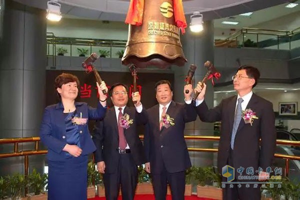 2007年,潍柴动力回归A股在深圳证券交易所上市