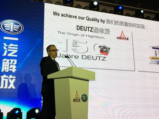 道依茨一汽大柴研发部部长Kaiser