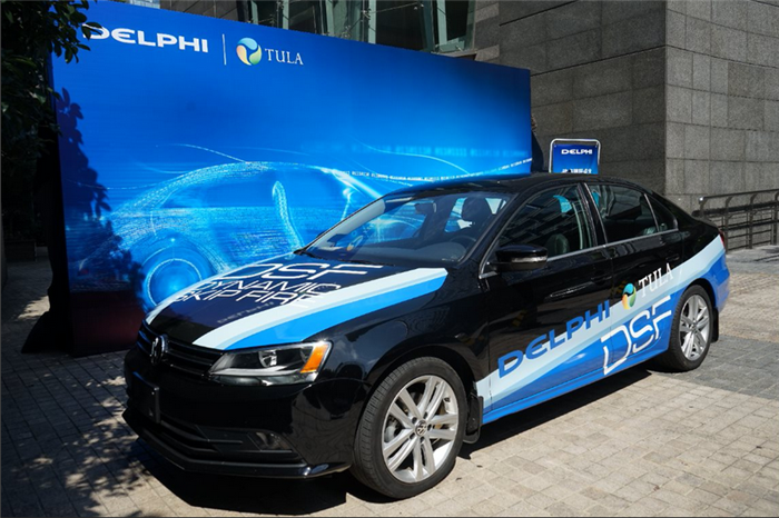 搭载DSF技术的4缸1.8升大众捷达样车