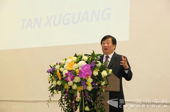 潍柴董事长谭旭光视察PSI，并在员工大会发表演讲