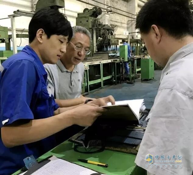 福田汽车北京发动机厂审查现场