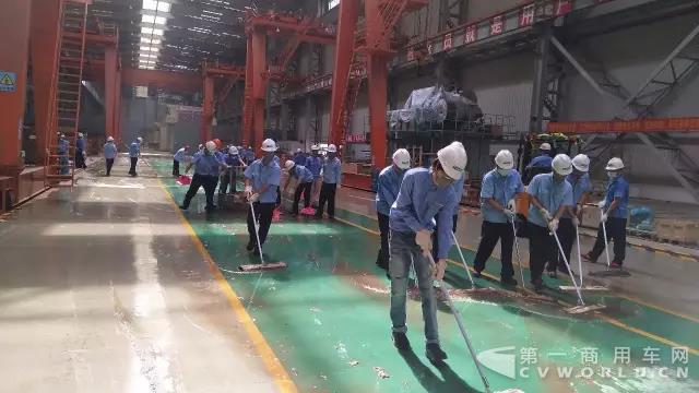 玉柴船动众志成城，积极开展抗灾自救