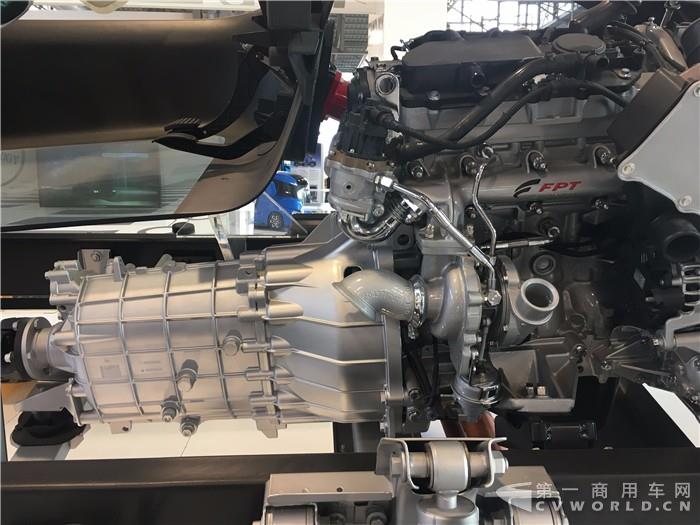 依维柯混合动力车型底盘技术展示 依维柯混合动力车型底盘技术展示