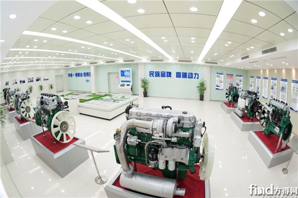 锡柴“民族品牌 高端动力”产品展示