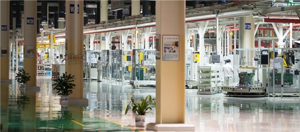 锡柴先进的智能化生产车间