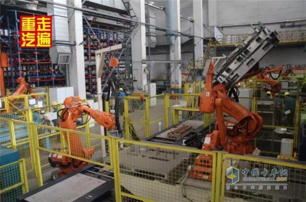 中国重汽自动化生产线