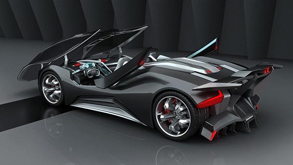 核动力汽车概念图（来源于网络）