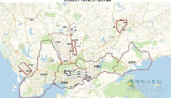 柴油轻型自卸货车限行范围