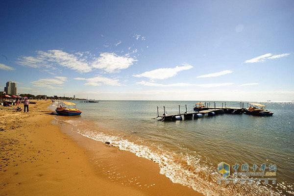 可兰素加注站样样板门店启动仪式在美丽的东戴河举行 可兰素加注站样样板门店启动仪式在美丽的东戴河举行