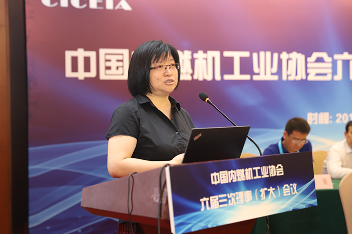中国环境科学研究院倪红研究员作报告