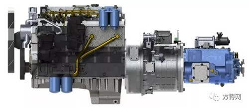 商用车机械自动变速式混合动力系统总成