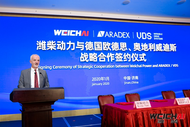 奥地利威迪斯公司CEO汉茨.艾茨特米勒