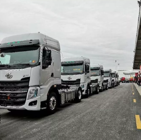 △搭载ISZ发动机的柳汽H7驶下生产线