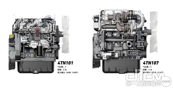 YANMAR 4TN101和4TN107