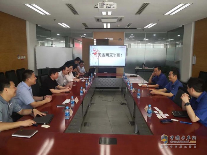 渤海汽车系统股份有限公司董事长林风华一行人走访潍柴动力 渤海汽车系统股份有限公司董事长林风华一行人走访潍柴动力