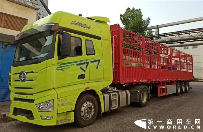 奥威13升发动机配装解放J7开展试验